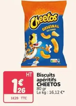 Promocash Cheetos Biscuits apéritifs offre