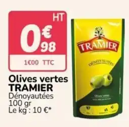 Promocash TRAMIER Olives vertes offre