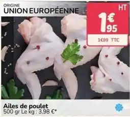Promocash Ailes de poulet offre
