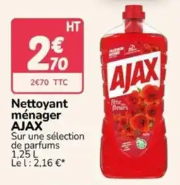 Promocash AJAX Nettoyant ménager offre