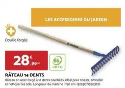 Bricomarché Revex - râteau 14 dents offre
