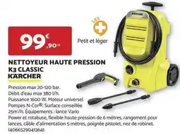 Bricomarché Kärcher - nettoyeur haute pression k3 classic offre