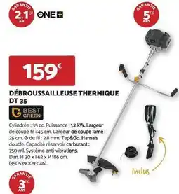 Bricomarché Débroussailleuse thermique dt 35 offre