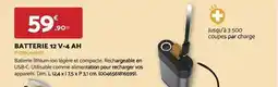 Bricomarché Fiskars - batterie 12 v-4 ah offre