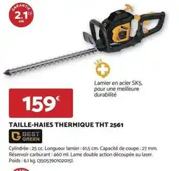Bricomarché Taille-haies thermique tht 2561 offre