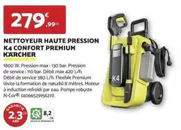 Bricomarché Kärcher - nettoyeur haute pression k4 confort k4 offre