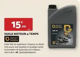 Bricomarché Essence - huile moteur 4 temps offre