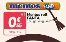 Promocash Fanta - mentos roll offre