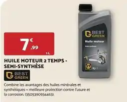 Bricomarché Huile moteur 2 temps semi-synthèse offre