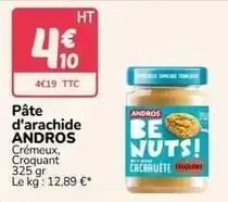 Promocash Andros - pâte d'arachide offre