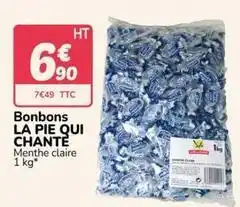 Bonbons la pie qui chante