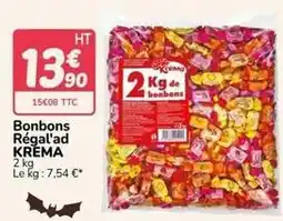 Promocash Krema - bonbons régal'ad offre