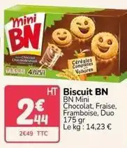 Promocash Bn chocolat - biscuit bn offre