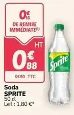 Promocash Sprite - soda offre