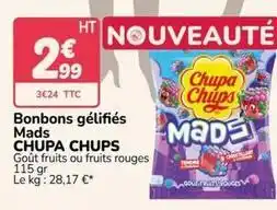 Promocash Chupa chups - bonbons gélifiés mads offre