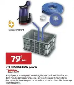 Bricomarché Kit inondation 500 w offre