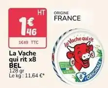 Promocash Bel - la vache qui rit x8 offre