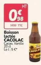 Promocash Cacolac - boisson lactée offre