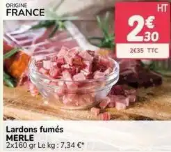 Promocash Lardons fumés offre