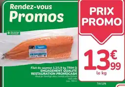 Promocash Promo - filet de saumon offre