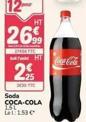 Promocash Coca cola - soda offre