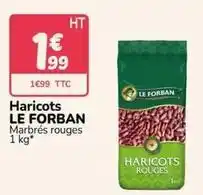Promocash Le forban - haricots offre