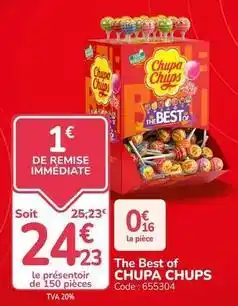 Promocash Chupa chups - the best of offre
