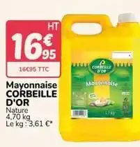 Promocash Corbiéres - mayonnaise corbeille d'or offre