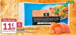 Promocash Promo - saumon atlantique fumé offre