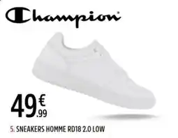 Intersport Champion SNEAKERS HOMME RD18 2.0 LOW offre