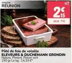 Promocash Pâté de foie de volaille offre
