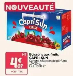 Promocash Capri sun - boissons aux fruits offre