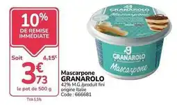 Promocash Fini - mascarpone offre