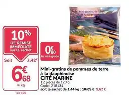 Promocash Mini-gratins de pommes de terre à la dauphinoise offre