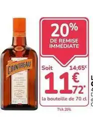 Promocash Cointreau - tva 20% offre