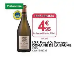 Promocash Promo - i.g.p. pays d'oc sauvignon offre