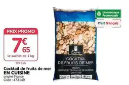 Promocash Promo - cocktail de fruits de mer en cuisine offre