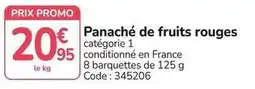 Promocash Promo - panaché de fruits rouges offre