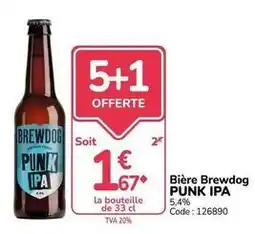 Promocash Brewdog - bière offre