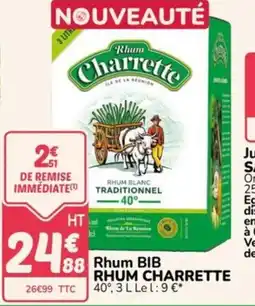 Promocash Rhum Charrette offre