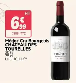 Promocash CHATEAU DES TOURELLES Médoc Cru Bourgeois offre