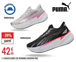 Intersport PUMA CHAUSSURES DE RUNNING MAXIMA PRO offre