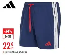 Intersport Adidas Surfeur de bain homme offre