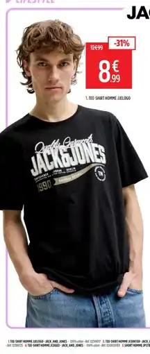 Intersport JACK_AND_JONES TEE-SHIRT HOMME JJELOGO offre
