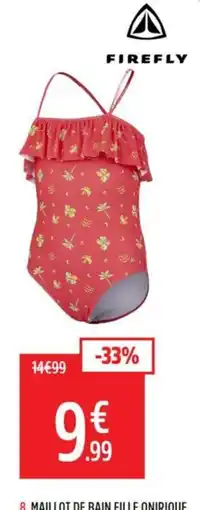 Intersport FIREFLY MAILLOT DE BAIN FILLE ONIRIQUE offre