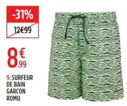 Intersport ROMU SURFEUR DE BAIN GARCON offre