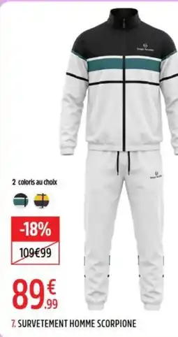 Intersport Scorpion Survetement Homme offre