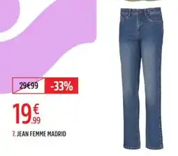 Intersport JEAN FEMME MADRID offre