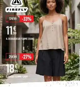 Intersport FIREFLY DEBARDEUR FEMME DIANE offre
