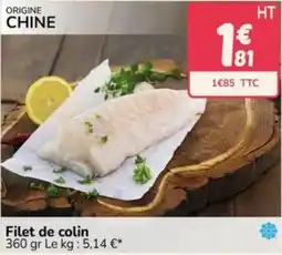 Promocash Filet de colin offre